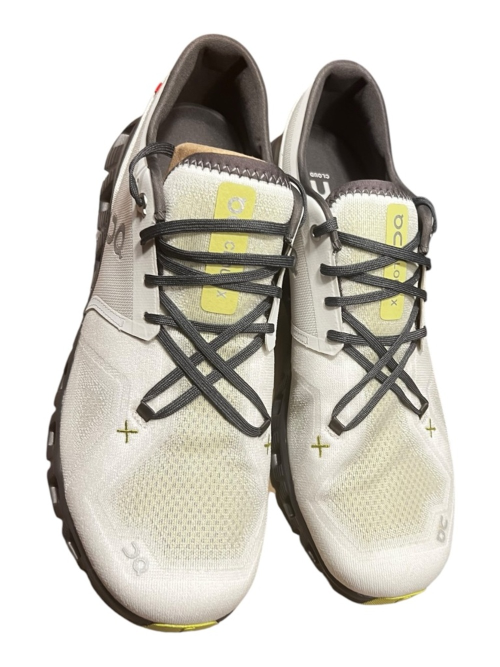 NEW On Cloud X3 us mens 12.5 Ice | Eclipse 60-97798 Running Walking Comfort